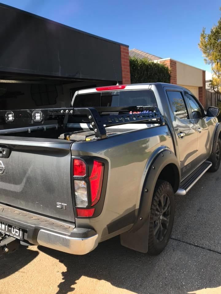 Nissan Navara (2015-2020) OzRoo Tub Rack - Half Height & Full Height ...