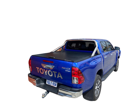 Toyota Hilux (2015-2023) EXTRA CAB GUN Lockable Roller Ute Tray Cover