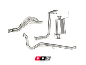 Toyota Hilux (1997-2005) LN167 5L Engine back exhaust system - 2.5" system inc Extractors