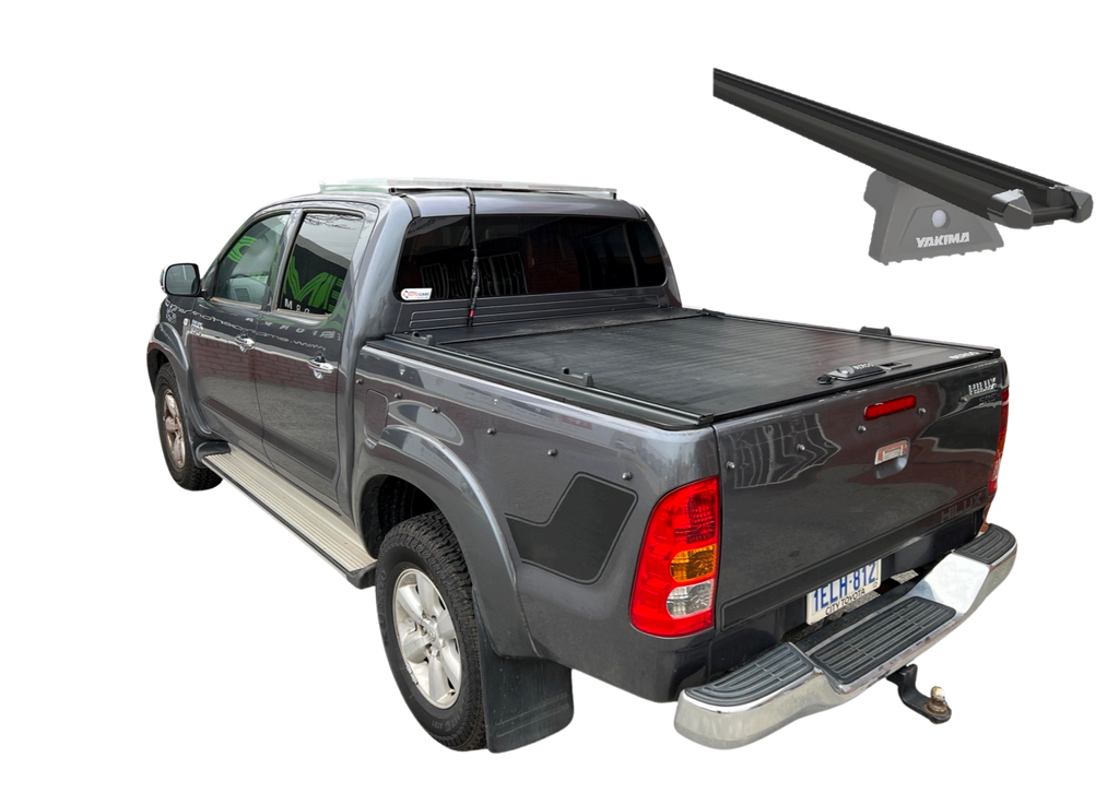 Toyota Hilux  (2005-2015) EXTRA CAB KUN Lockable Roller Ute Tray Cover