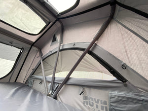 Rooftop Tent & Tubrack Package - 2 Person Soft Shell Tent (Short Style Panorama)