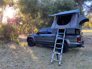 Rooftop Tent/ Tubrack/ Rollercover Package - 2 Person Soft Shell Tent (SHORT STYLE TENT)