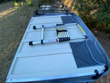 Rooftop Tent & Tub Rack Package - 2 Person Soft Shell Tent (Short Style)