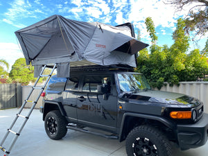 Rooftop Tent/ Tubrack/ Rollercover Package - 4 Person Hard Shell Tent (ABS SHELL)