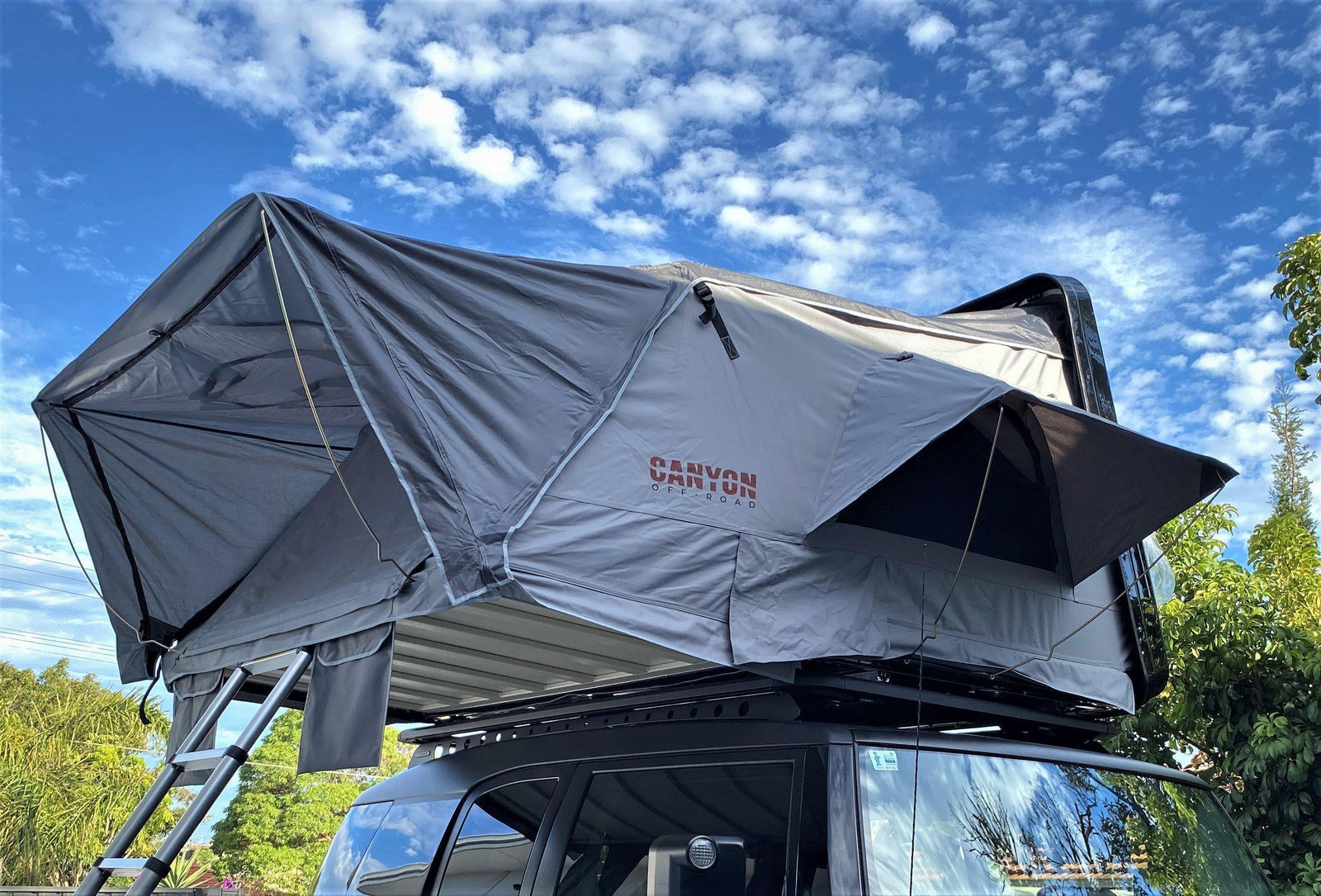 4 person rooftop tent Canyon Off-Road 4 Person Roof Top Tent (2.1M Hard Shell) (SKU: CAN-750 – PPD Performance