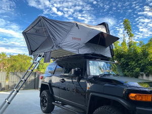 Rooftop Tent & Tubrack Package - 4 Person Hard Shell Tent (ABS Shell)