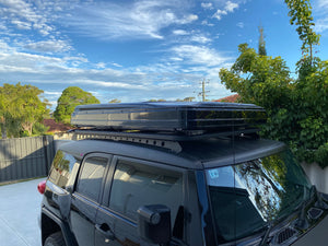 Rooftop Tent & Tubrack Package - 4 Person Hard Shell Tent (ABS Shell)