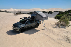 Rooftop Tent & Tubrack Package - 2 Person Soft Shell Tent (Long Style Tent)