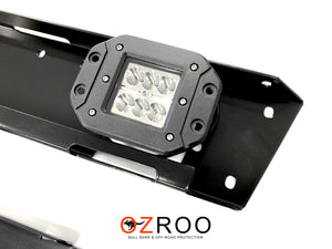 Mitsubishi Triton (2006-2015) ML MN Dual Cab ULTIMATE Roof Rack - Integrated Light Bar & Side lights