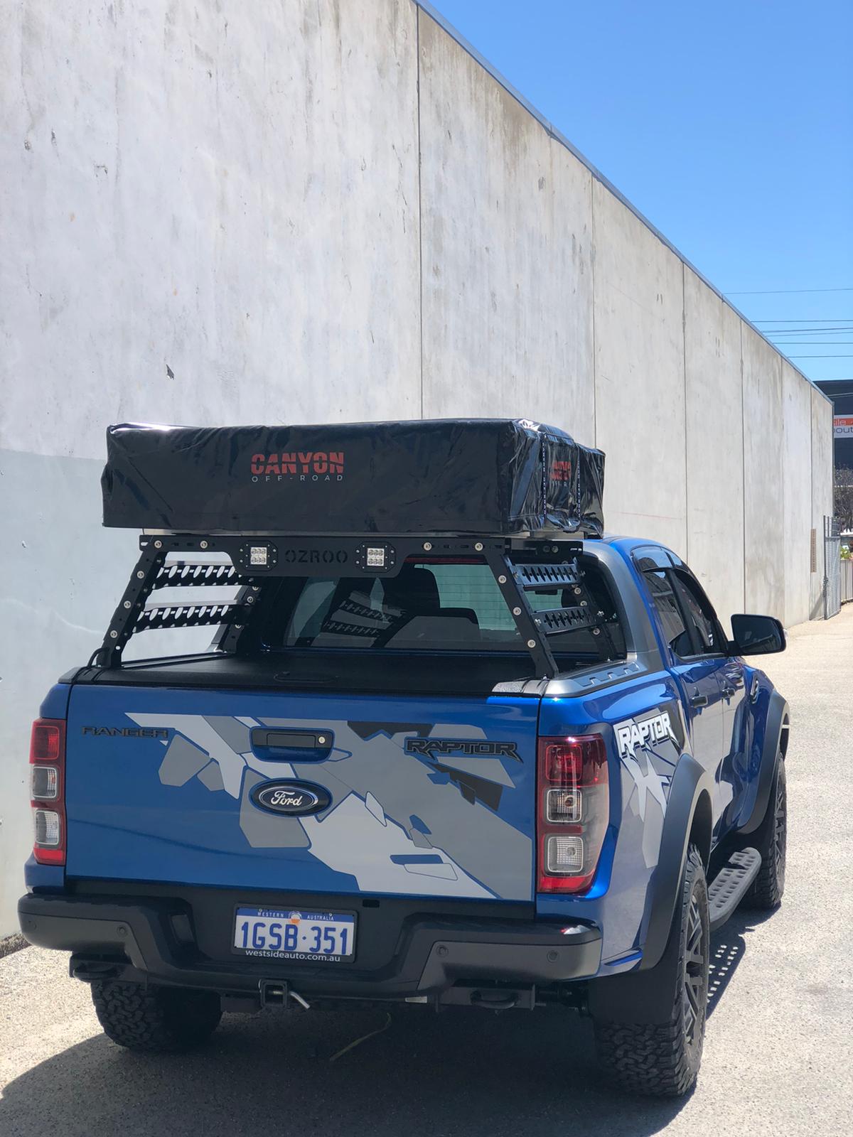 Ford Ranger (2015-2021) Wildtrak OzRoo Tub Rack – PPD Performance