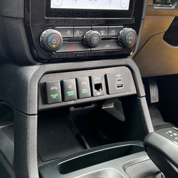 Ford Ranger (2022-2025) Dash Switch Cluster for Ford Ranger/Everest 2022+ XLT, Sport & Ambiente