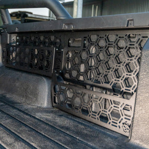 Ford Ranger (2022-2025) Molle Panel With Storage Pocket To Suit Plastic Tub Liner For Next Gen Ford Ranger Or Raptor 2022+