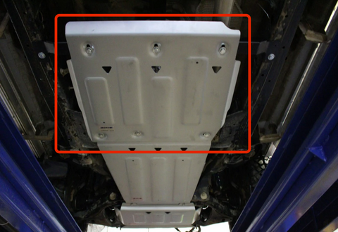 Ford Ranger (2012-2020) Aluminium Transfer Case Underbody Armour Ford Ranger PX1 PX2 PX3 / Mazda BT-50 2011-2020