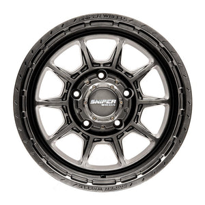 SNIPER RECON 17" 4x4 Wheels - Extra+ HD Rating (1600KG) - Set of 4