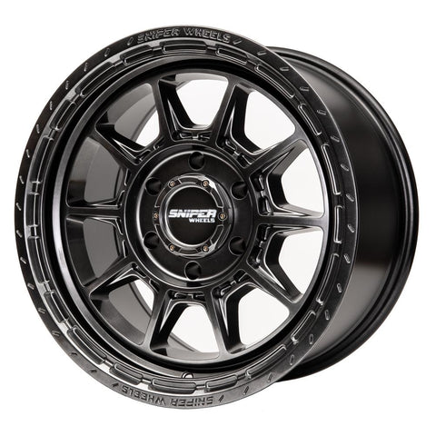 SNIPER Recon 17" Wheels to suit Isuzu D-Max 2021+ - Extra HD Rating (1600KG)