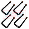 U-Bolt Square Top M14 x 62 x 180 - Set of Four PSR