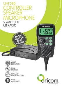 Oricom UHF390 Micro 5 Watt UHF CB Radio