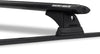 Toyota Hilux (1988-1997) 4dr Ute Dual Cab Vortex RCH Trackmount Black 2 Bar Roof Rack JB0816 Rhino Rack