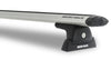 Toyota Tacoma (2016-20Rh) 3rd Gen 4dr Ute Double Cab 16 to Vortex RLT600 Ditch Mount Silver 2 Bar Roof Rack JA8413 Rhino Rack