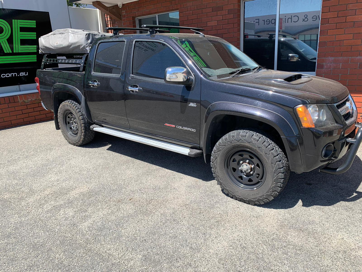 Holden Colorado (2008-2016) OzRoo Tub Rack - Half Height & Full Height ...