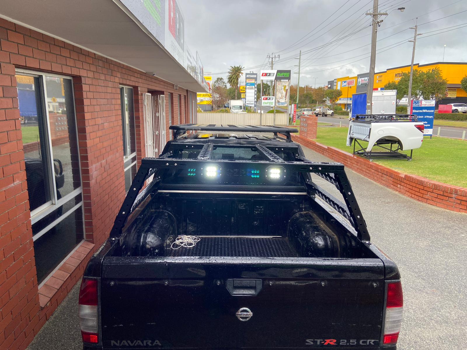 Nissan Navara (1997-2024) OzRoo Tub Rack - Half Height & Full Height ...
