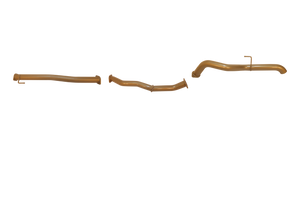 Nissan Navara (2014-2022) D23-(NP300)-  ST/ST-X D23 2.3L TD March 2015 to current (Factory DPF/Air Purifier Back) - Twin 3" with Centre Pipe Only Kit