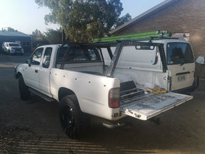 Mitsubishi Triton (2005-2015) OzRoo Tub Rack - Half Height & Full Height