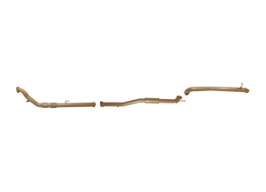 Toyota Hilux (2005-2015) N70 (2005-2015) KUN  Single 3" with front CAT pipe Centre Resonator and Rear Pipe Only Kit