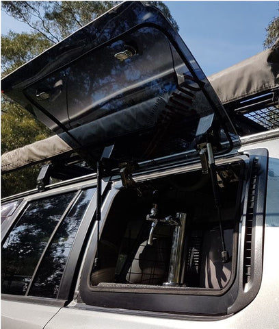 Nissan Patrol GU - Emu Wing Window Vehicle Access - Auto Safety Glass