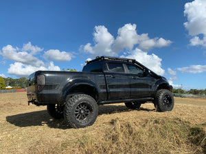 Ford Ranger (2015-2018) PX2 XL/XLT/Wildtrak/High Rider 4" Stainless Steel TWIN Snorkels Meredith Metal Works