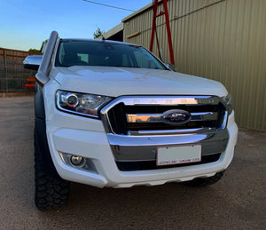 Ford Everest (2015-2022) 2.0L ONLY 4" Stainless Steel Snorkel Meredith Metal Works