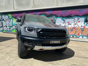 Ford Ranger (2018-2022) RAPTOR ONLY PX3 4" Stainless Steel TWIN Snorkels Meredith Metal Works