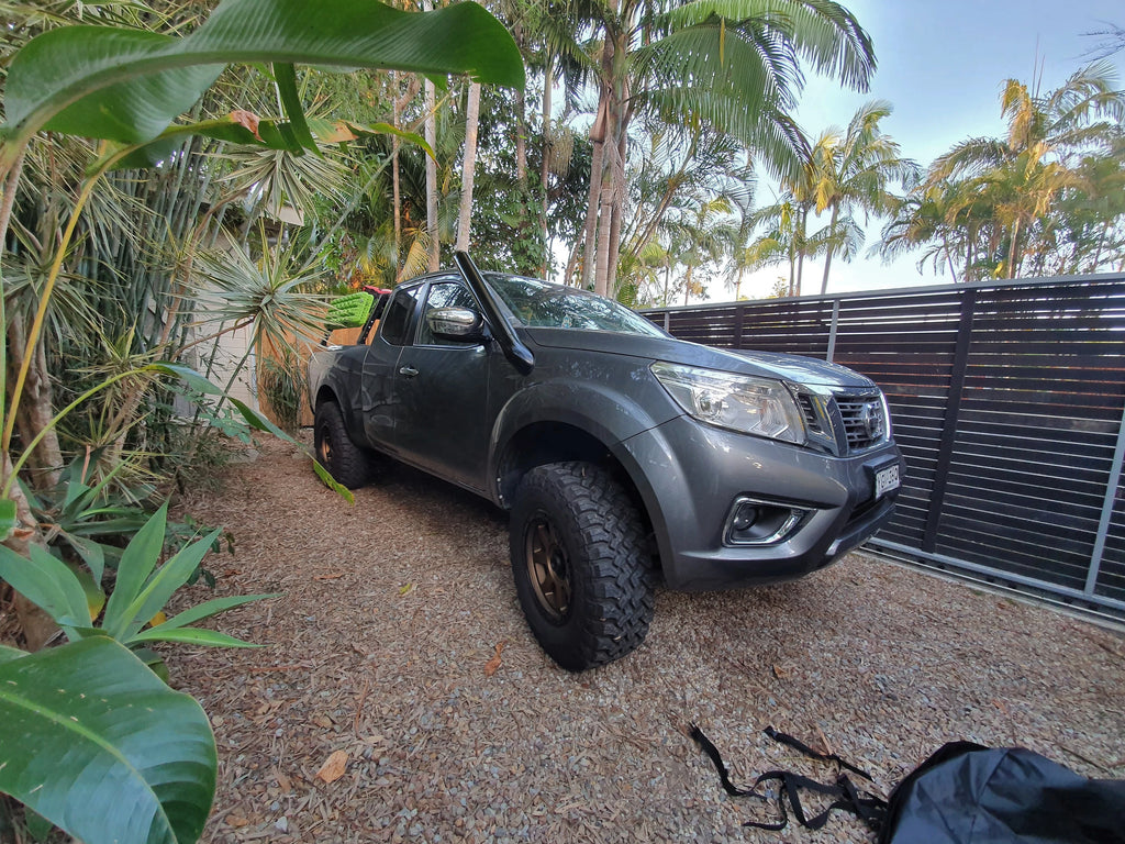 Nissan Navara (2021-2022) NP300 D23 Series 5 4" Stainless Steel Snorkel Meredith Metal Works