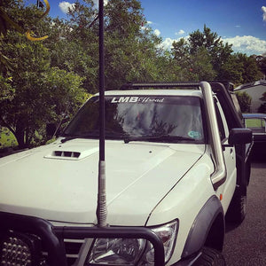 Nissan Patrol (2004-2015) GU Series 4  4" Stainless Steel TWIN Snorkels Meredith Metal Works