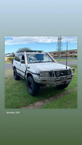 Toyota Landcruiser 100 Series (1998-2007)  4" Stainless Steel TWIN Snorkels Meredith Metal Works