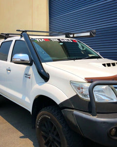 Toyota Hilux (2005-2015) N70 Petrol 4" Stainless Steel Snorkel Meredith Metal Works