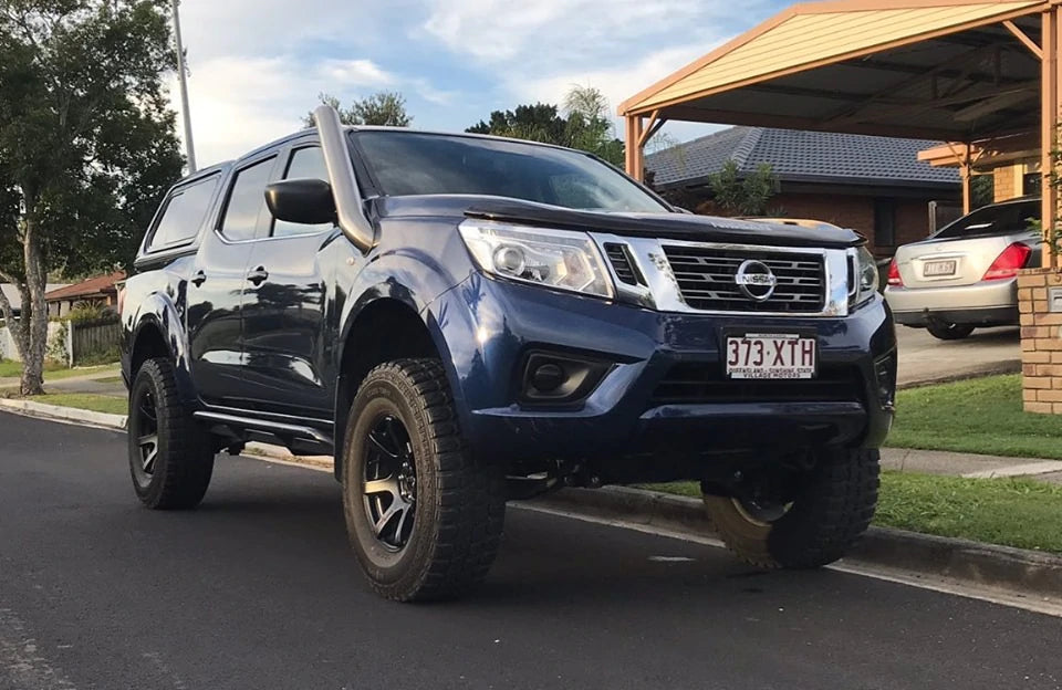 Nissan Navara (2021-2022) NP300 D23 Series 5 4" Stainless Steel Snorkel Meredith Metal Works