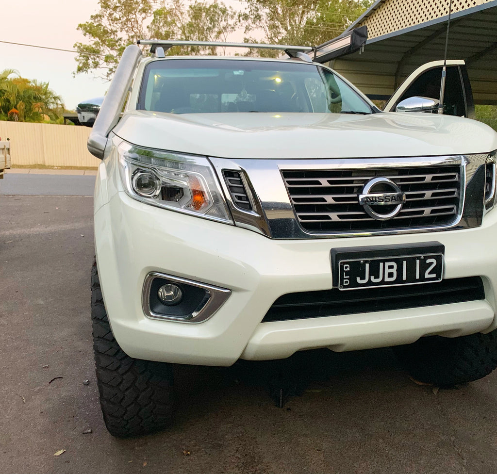 Nissan Navara (2021-2022) NP300 D23 Series 5 4" Stainless Steel Snorkel Meredith Metal Works