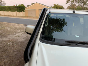 Isuzu MU-X (2013-2020) Pre-Facelift 4" Stainless Steel Snorkel Meredith Metal Works