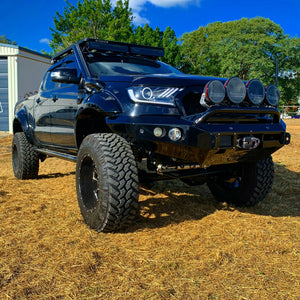 Ford Ranger (2011-2015) PX1 XL/XLT/Wildtrak/High Rider 4" Stainless Steel Snorkel Meredith Metal Works