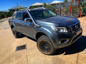 Nissan Navara (2021-2022) NP300 D23 Series 5 4" Stainless Steel Snorkel Meredith Metal Works