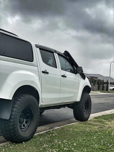 Nissan Navara (1997-2015) D22 4" Stainless Steel Snorkel Meredith Metal Works