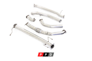 Ford Ranger (2007-2011) PJ & PK Manual & Automatic 3" Stainless Turbo-Back Exhaust