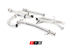 Toyota Prado (2002-2006) 120 Series 1KZ 3.0LT TD 3" Stainless Turbo Exhaust