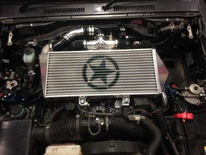 Toyota Landcruiser VDJ 76 78 79 Series V8 CROSS COUNTRY 4x4 Top-Mount Intercooler - TWIN FAN Kit