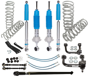 Nissan Navara NP300 (2015+) 4" front / 3" rear suspension Long Travel lift kit -  Bilstein Platinum