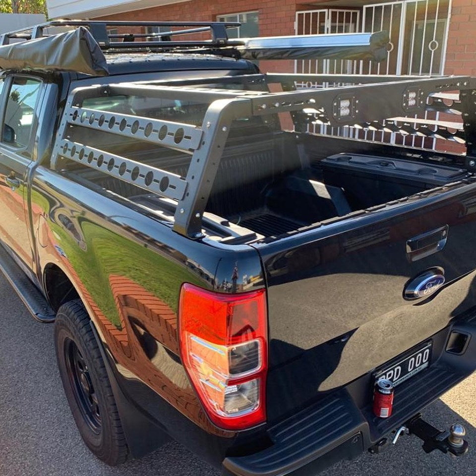 Ford Ranger (2011-2022) OzRoo Tub Rack - Half Height & Full Height ...