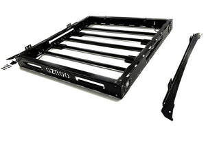 Mitsubishi Triton (2006-2015) ML MN Dual Cab ULTIMATE Roof Rack - Integrated Light Bar & Side lights