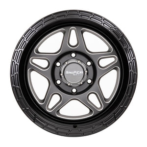 SNIPER MILLRAD 17" 4x4 Wheels - Extra+ HD Rating (1600KG) - Set of 4