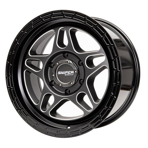 Toyota Hilux SNIPER Millrad 17" Wheels to suit GUN (2015+) - Extra HD Rating (1600KG)